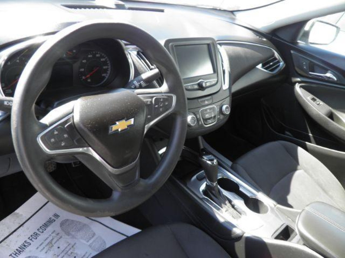 2018 White Chevrolet Malibu LT (1G1ZD5ST4JF) with an 1.5L I4 engine, AT transmission, located at 15520 McMullen Hwy SW, Belair, MD, 21502, (301) 729-3700, 39.581375, -78.846451- Photo#2