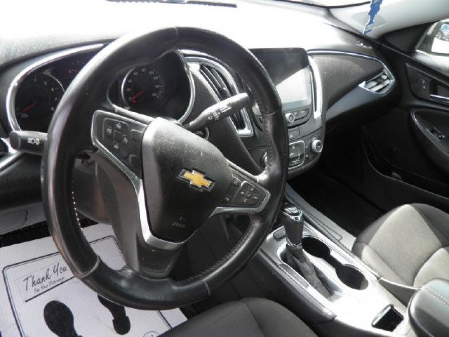 2018 GRAY Chevrolet Malibu LT (1G1ZD5ST7JF) with an 1.5L L4 engine, AT transmission, located at 19521 New George's Creek Rd SW, Barton, MD, 21521, (301) 463-2404, 39.524323, -79.017906- Photo#2