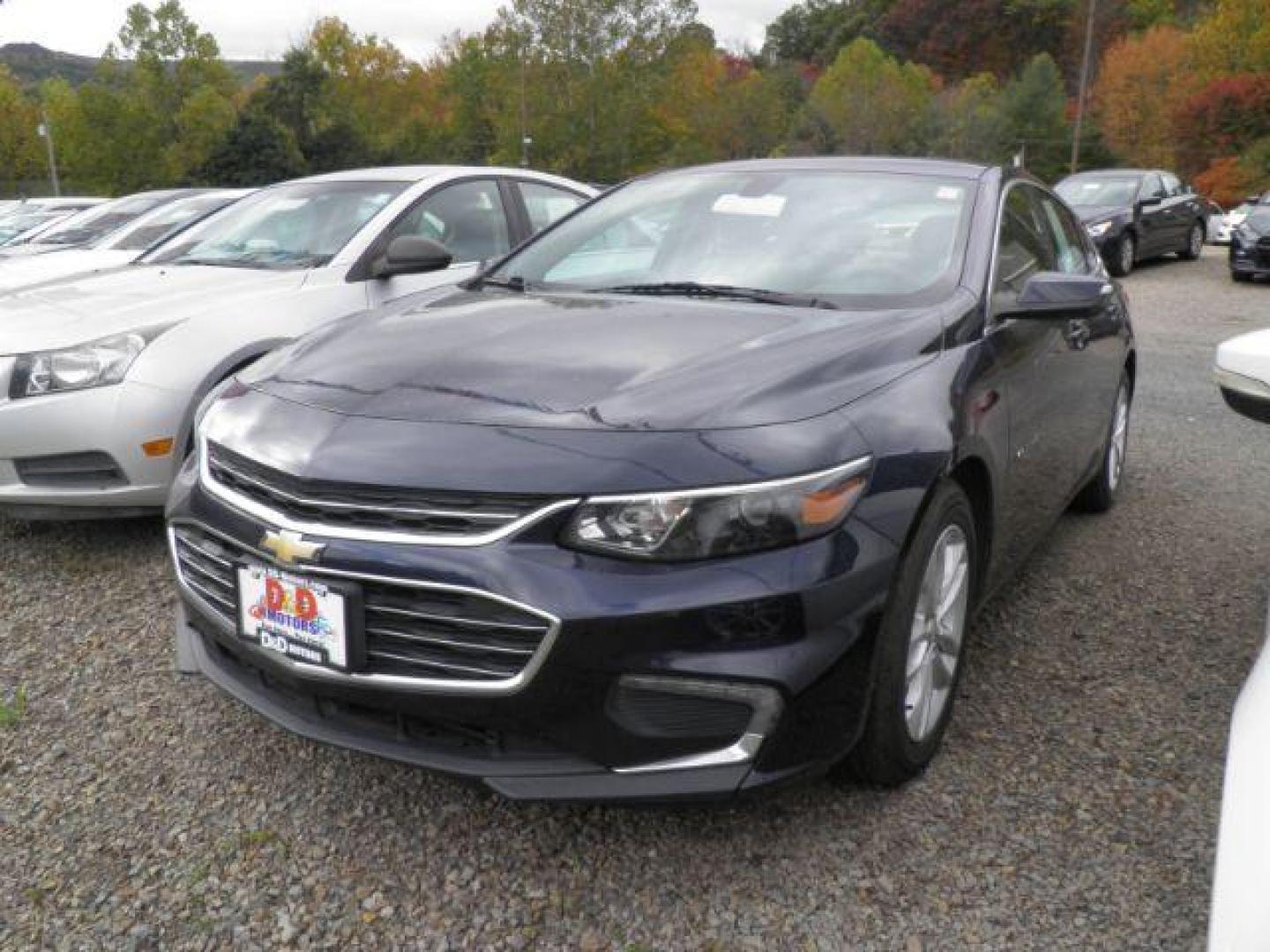 2018 BLUE Chevrolet MALIBU LT (1G1ZD5ST2JF) with an 1.5L L4 engine, AT transmission, located at 15520 McMullen Hwy SW, Belair, MD, 21502, (301) 729-3700, 39.581375, -78.846451 - Photo#0
