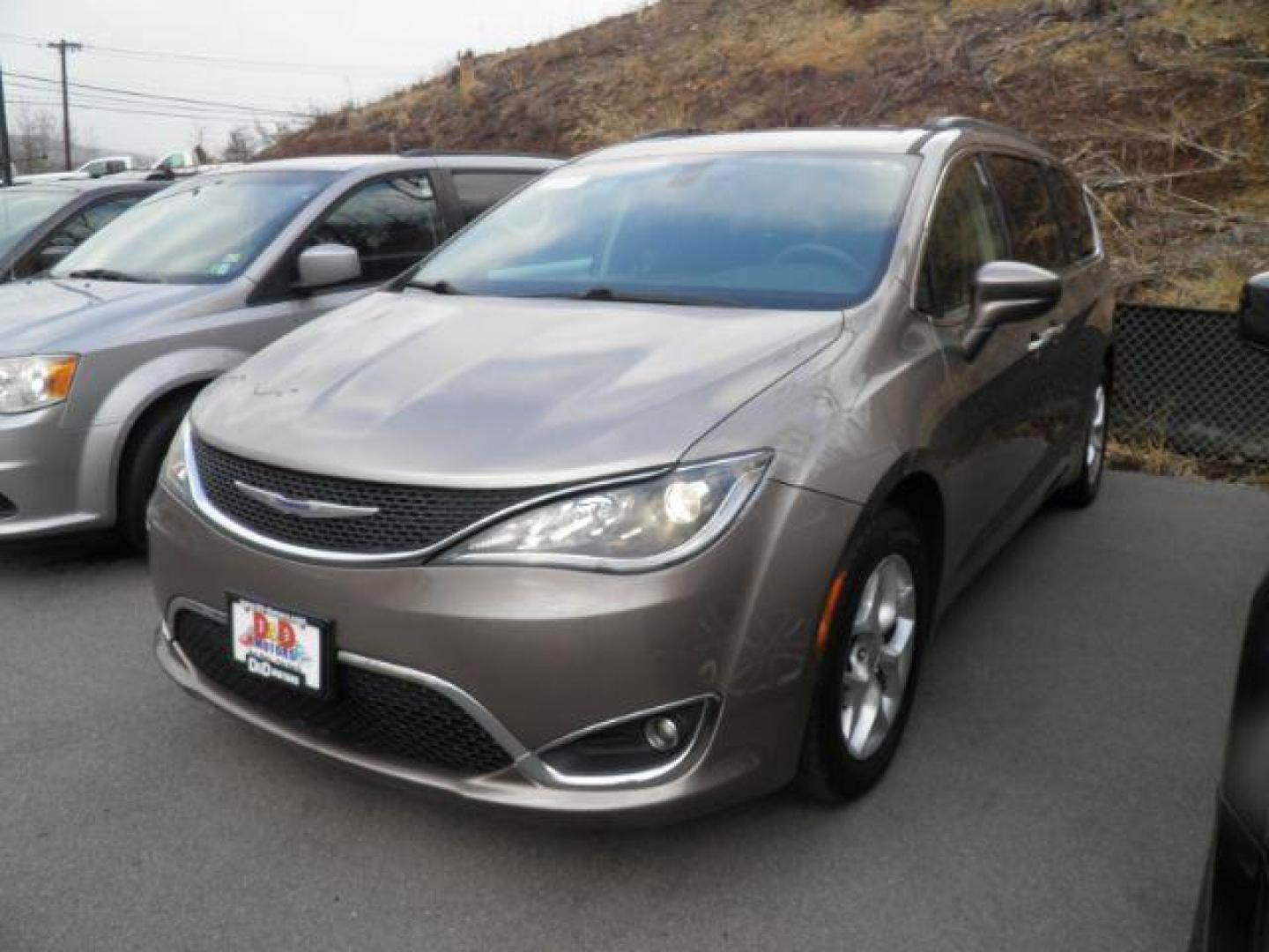 2018 Beige Chrysler Pacifica Touring Plus (2C4RC1FG5JR) with an 3.6L V6 engine, AT transmission, located at 15520 McMullen Hwy SW, Belair, MD, 21502, (301) 729-3700, 39.581375, -78.846451 - Photo#0