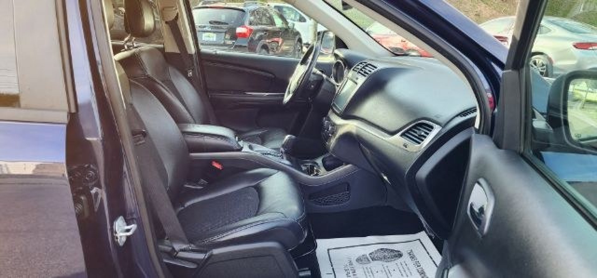 2018 BLUE /Black Dodge Journey Crossroad AWD (3C4PDDGG3JT) with an 3.6L V6 engine, AT transmission, located at 15520 McMullen Hwy SW, Belair, MD, 21502, (301) 729-3700, 39.581375, -78.846451- Photo#9