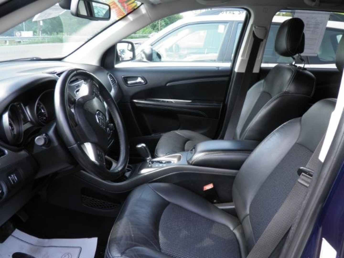 2018 BLUE /Black Dodge Journey Crossroad AWD (3C4PDDGG3JT) with an 3.6L V6 engine, AT transmission, located at 15520 McMullen Hwy SW, Belair, MD, 21502, (301) 729-3700, 39.581375, -78.846451- Photo#1