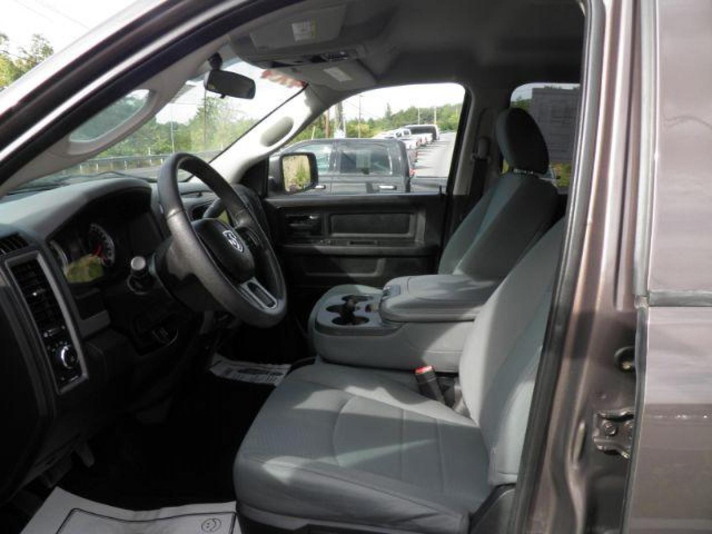 2018 Brown /Black/Diesel Gray, vinyl Dodge Ram 1500 Tradesman Crew Cab LWB 4WD (1C6RR7ST2JS) with an 5.7L V8 engine, AT transmission, located at 15520 McMullen Hwy SW, Belair, MD, 21502, (301) 729-3700, 39.581375, -78.846451 - Photo#1