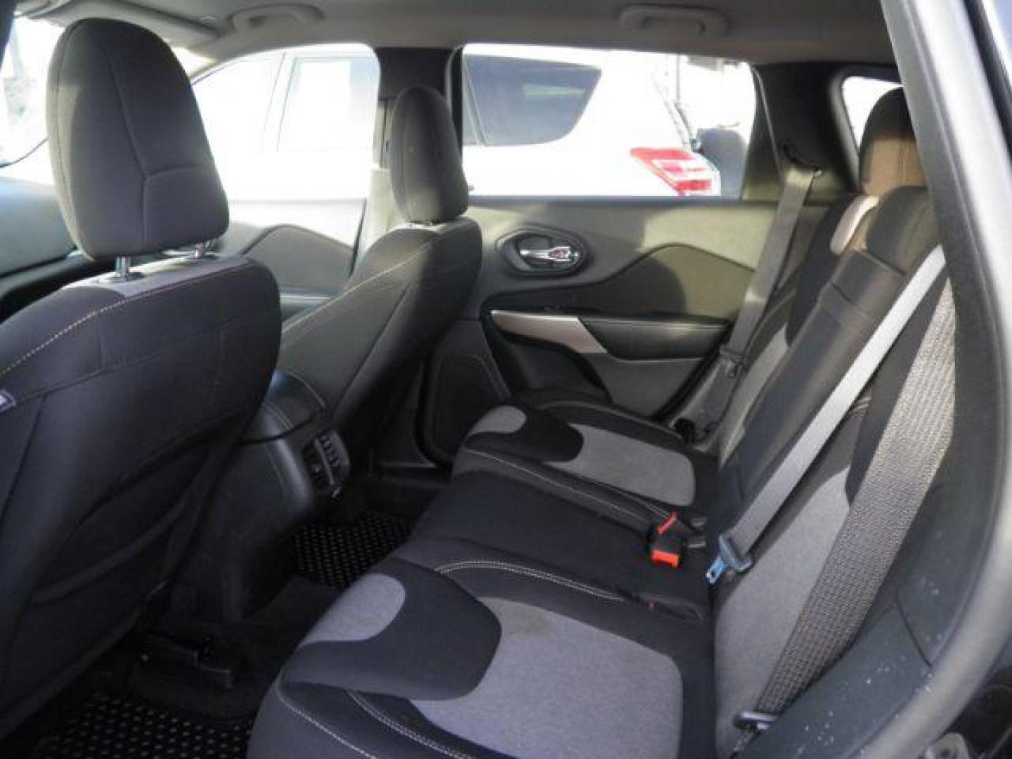 2018 Black Jeep Cherokee Latitude 4x4 (1C4PJMCB1JD) with an 2.4L I4 engine, AT transmission, located at 15520 McMullen Hwy SW, Belair, MD, 21502, (301) 729-3700, 39.581375, -78.846451 - Photo#3