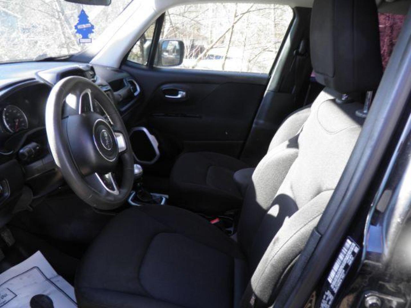 2018 Black Jeep Renegade Sport 4x4 (ZACCJBAH6JP) with an 1.4L engine, 6sp transmission, located at 19521 New George's Creek Rd SW, Barton, MD, 21521, (301) 463-2404, 39.524323, -79.017906 - Photo#1