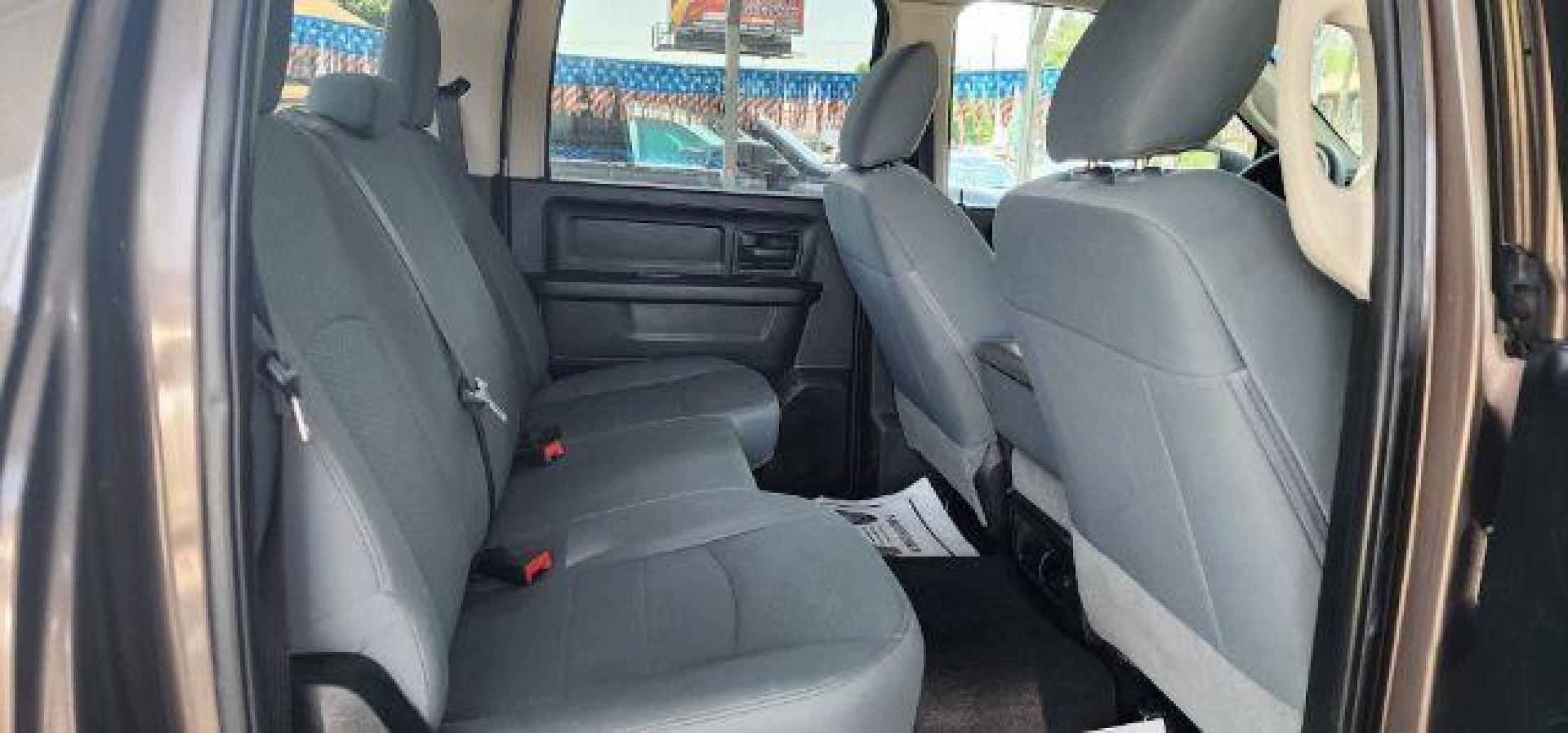 2018 Brown /Black/Diesel Gray, vinyl Dodge Ram 1500 Tradesman Crew Cab LWB 4WD (1C6RR7ST2JS) with an 5.7L V8 engine, AT transmission, located at 15520 McMullen Hwy SW, Belair, MD, 21502, (301) 729-3700, 39.581375, -78.846451 - Photo#7