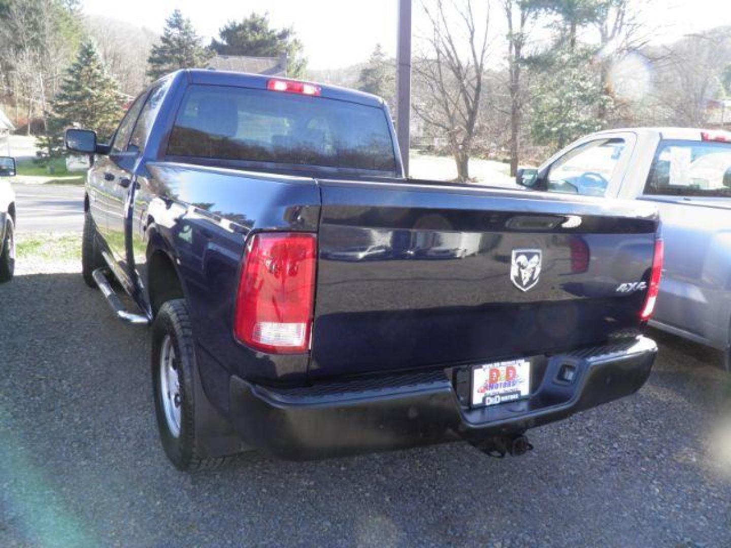 2018 BLUE Ram 1500 Tradesman Quad Cab 4x4 6'4 Box (1C6RR7FG1JS) with an 3.6L V6 engine, AT transmission, located at 19521 New George's Creek Rd SW, Barton, MD, 21521, (301) 463-2404, 39.524323, -79.017906 - Photo#4