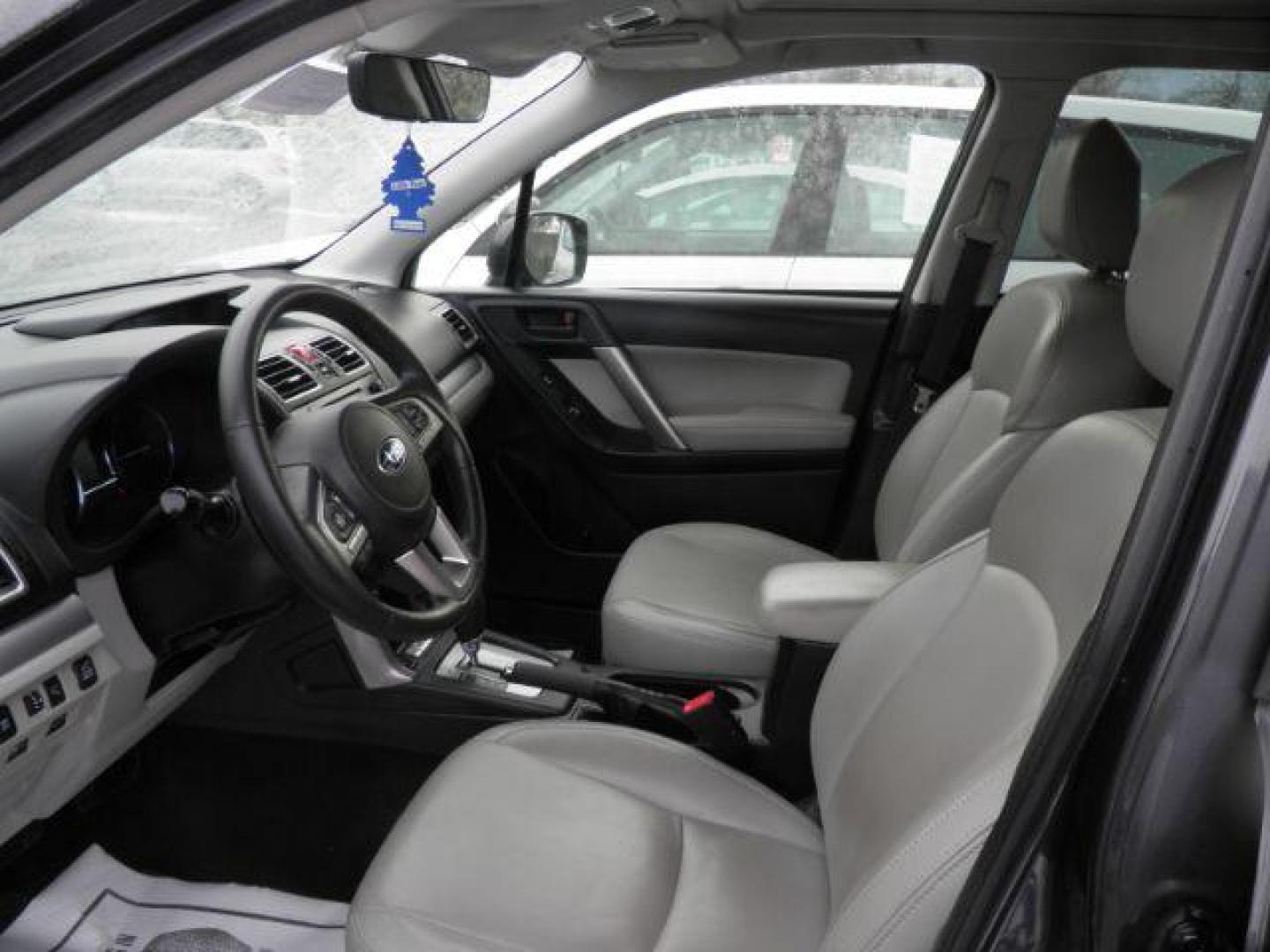 2018 GRAY Subaru Forester 2.5i Premium (JF2SJAGC3JH) with an 2.5 L4 engine, CVT transmission, located at 19521 New George's Creek Rd SW, Barton, MD, 21521, (301) 463-2404, 39.524323, -79.017906 - Photo#1