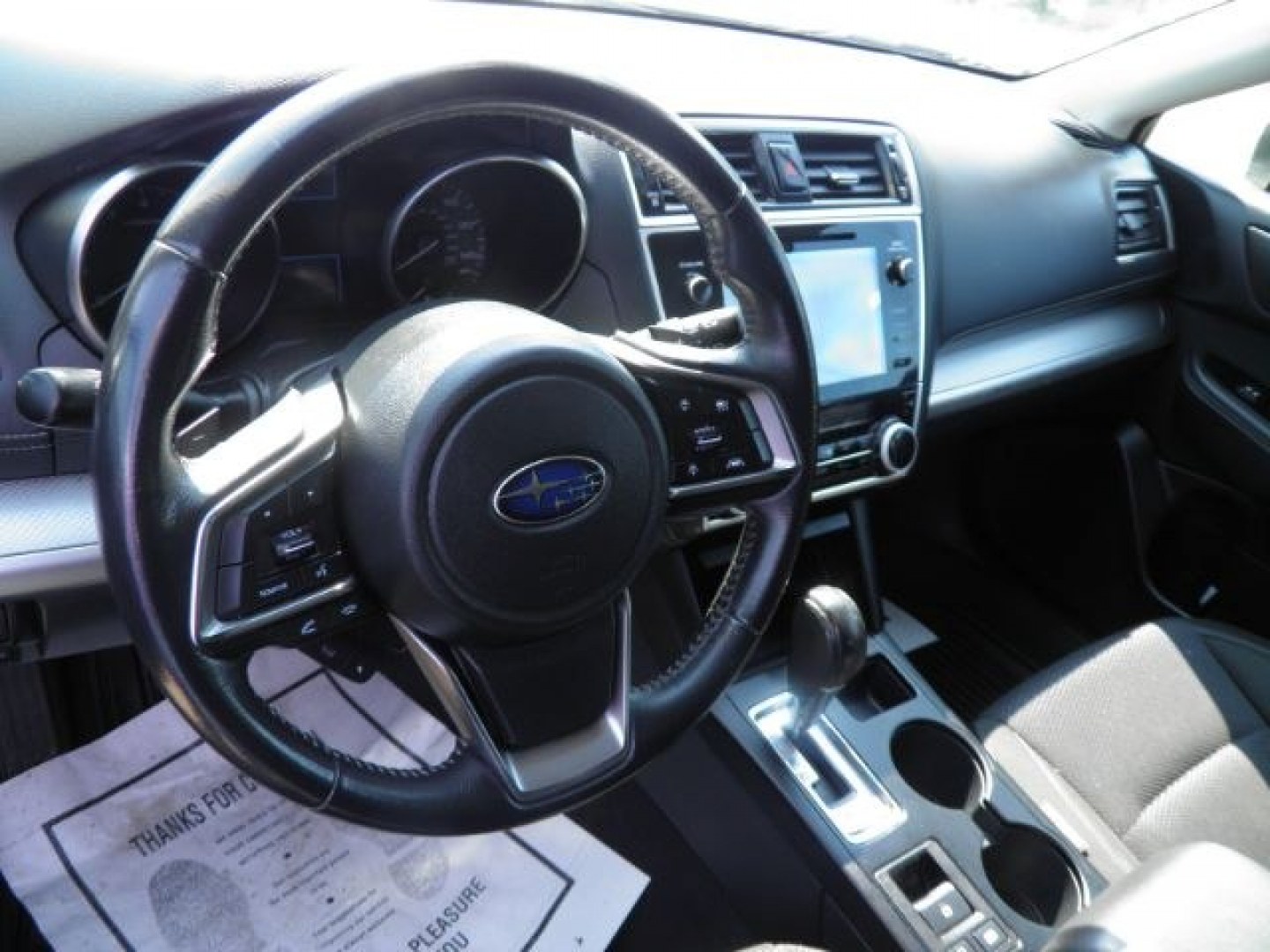 2018 Black Subaru Outback 2.5i Premium (4S4BSAFC6J3) with an 2.5L H4 engine, AT transmission, located at 19521 New George's Creek Rd SW, Barton, MD, 21521, (301) 463-2404, 39.524323, -79.017906- Photo#2