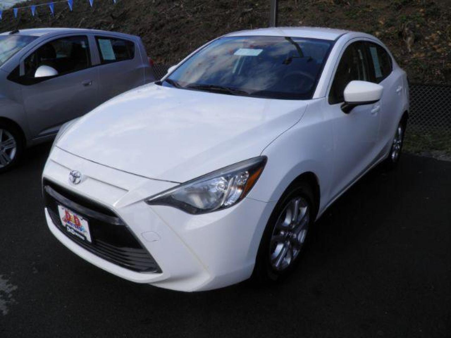 2018 White Toyota Yaris iA 6A (3MYDLBYV8JY) with an 1.5L I4 engine, AT transmission, located at 15520 McMullen Hwy SW, Belair, MD, 21502, (301) 729-3700, 39.581375, -78.846451 - Photo#0