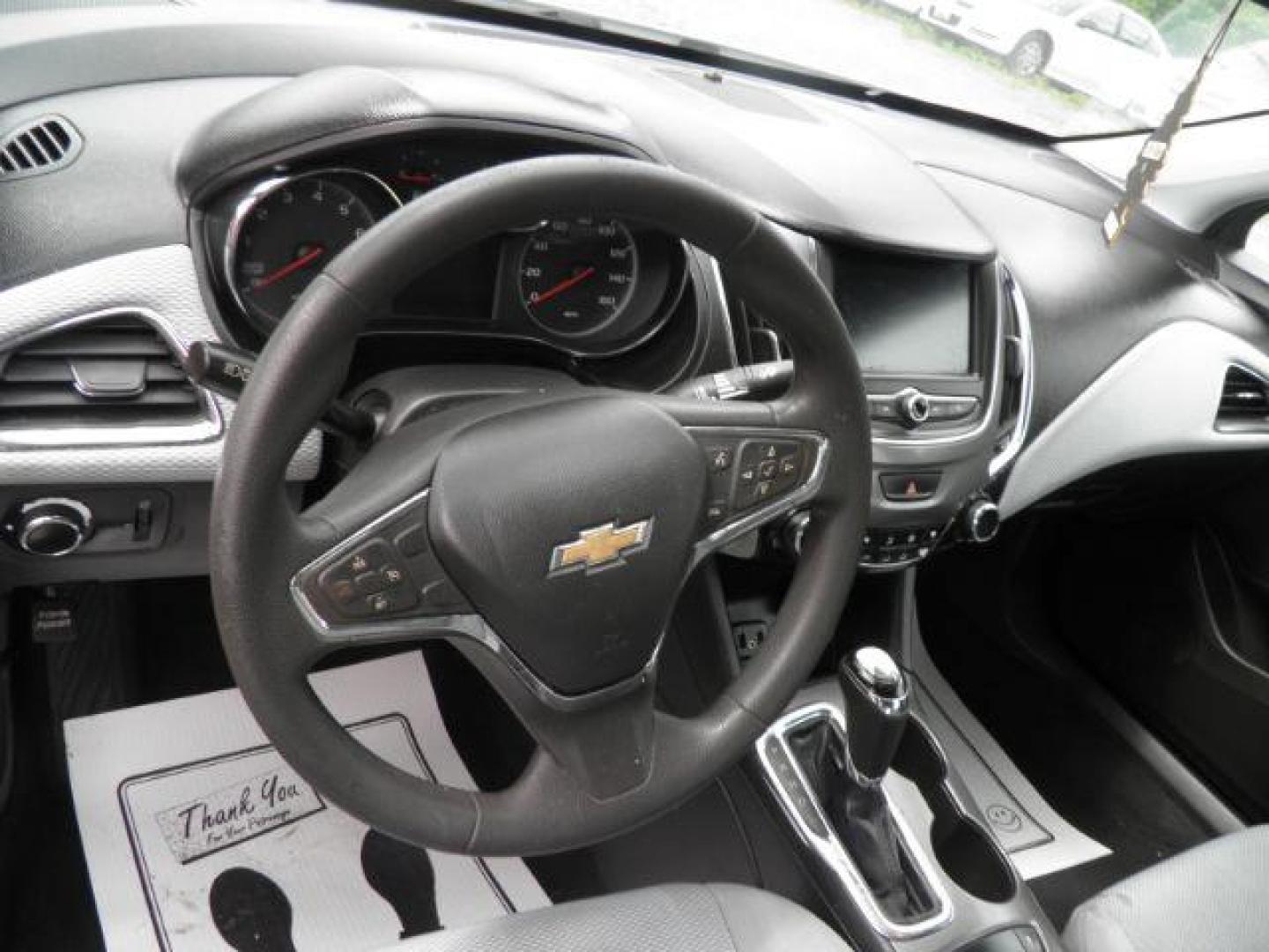 2019 White Chevrolet Cruze LT (1G1BE5SM8K7) with an 1.4L I4 engine, AT transmission, located at 15520 McMullen Hwy SW, Belair, MD, 21502, (301) 729-3700, 39.581375, -78.846451 - Photo#2