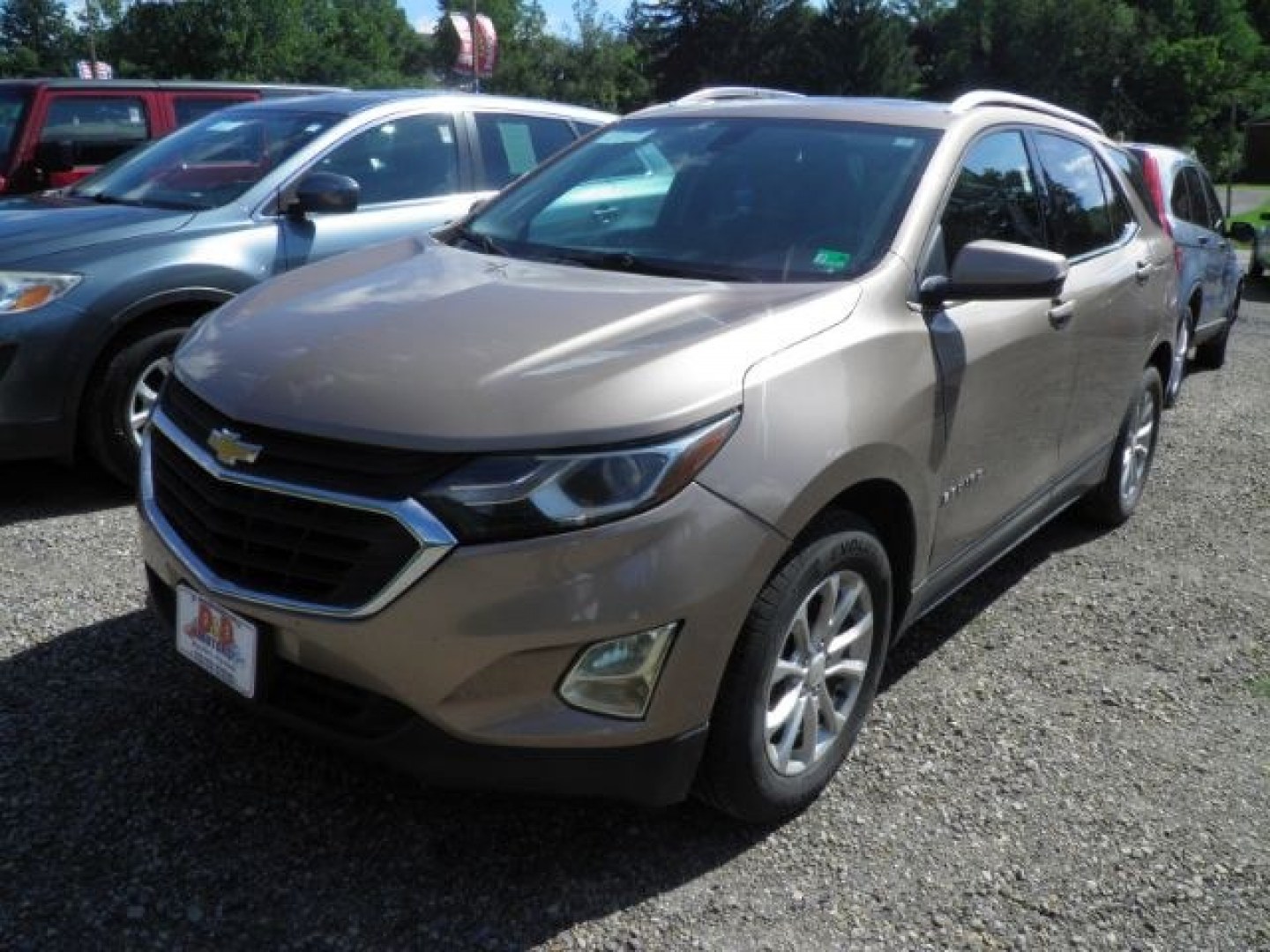 2019 BROWN Chevrolet Equinox LT (2GNAXUEVXK6) with an 1.5L L4 engine, AT transmission, located at 19521 New George's Creek Rd SW, Barton, MD, 21521, (301) 463-2404, 39.524323, -79.017906- Photo#0