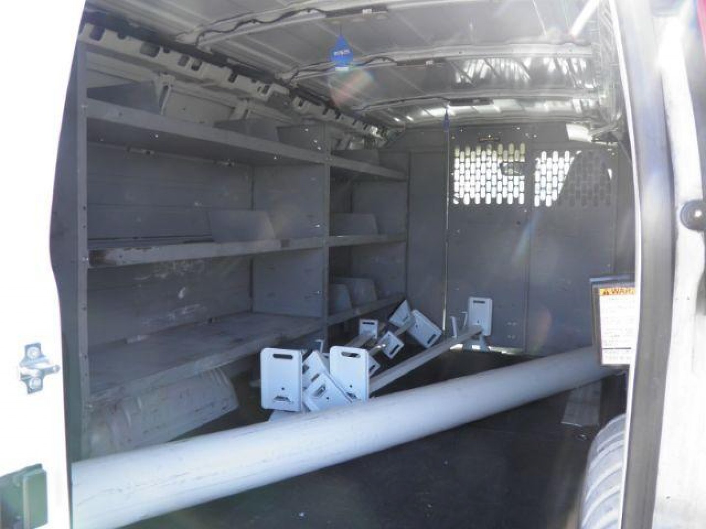 2019 White Chevrolet Express 3500 Work Van (1GCZGGFP2K1) with an 4.3L V6 engine, AT transmission, located at 15520 McMullen Hwy SW, Belair, MD, 21502, (301) 729-3700, 39.581375, -78.846451 - Photo#3