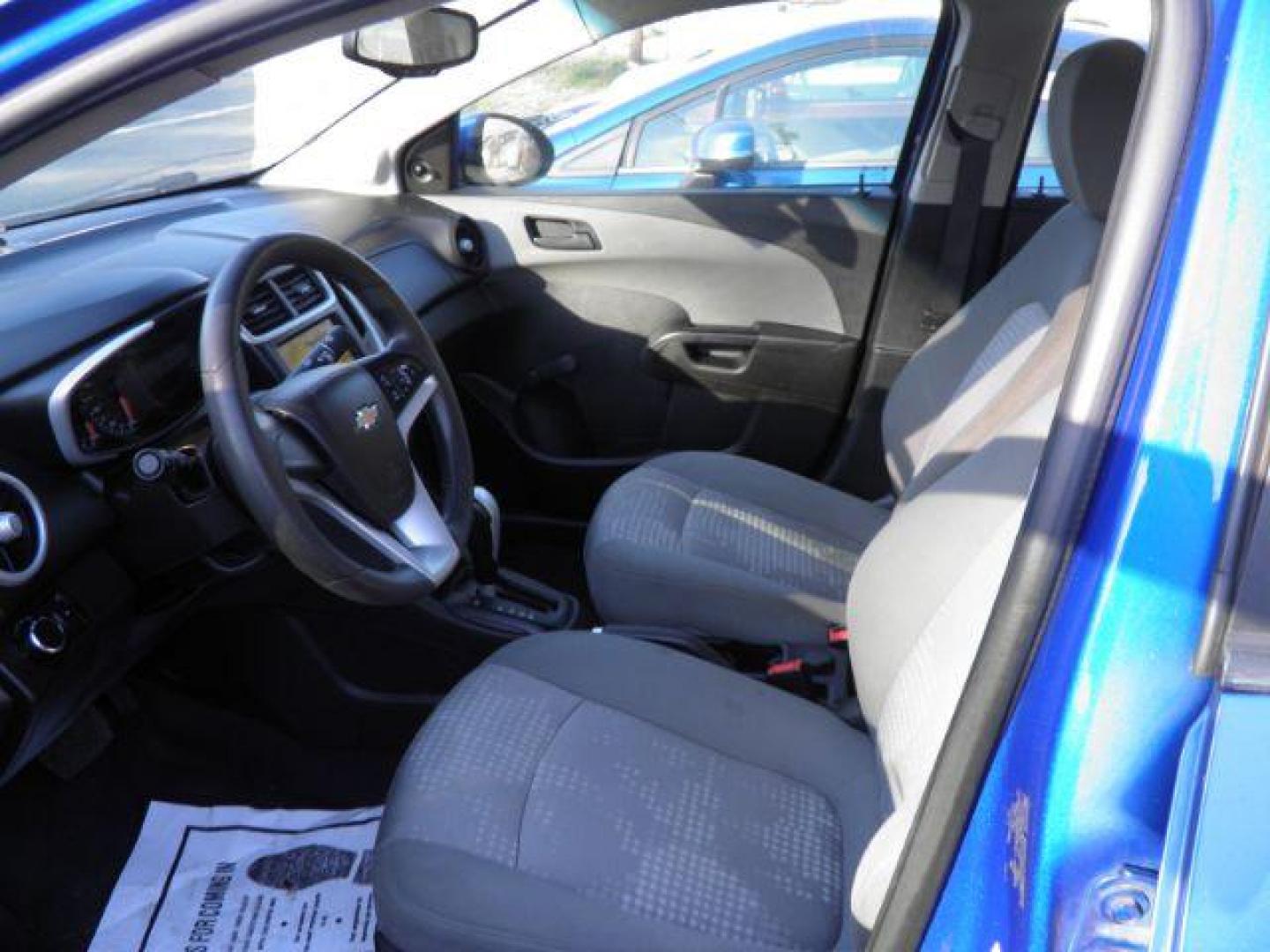 2019 Blue Chevrolet Sonic LS Auto Sedan (1G1JB5SB7K4) with an 1.4L I4 engine, AT transmission, located at 19521 New George's Creek Rd SW, Barton, MD, 21521, (301) 463-2404, 39.524323, -79.017906- Photo#1