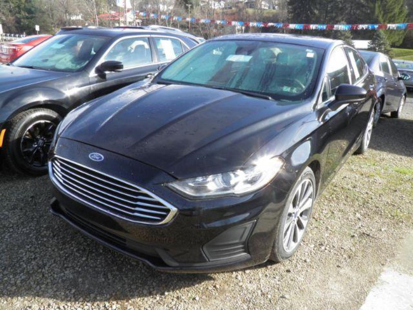 2019 BLACK Ford Fusion SE (3FA6P0T95KR) with an 2.4L L4 engine, AT transmission, located at 15520 McMullen Hwy SW, Belair, MD, 21502, (301) 729-3700, 39.581375, -78.846451 - Photo#0