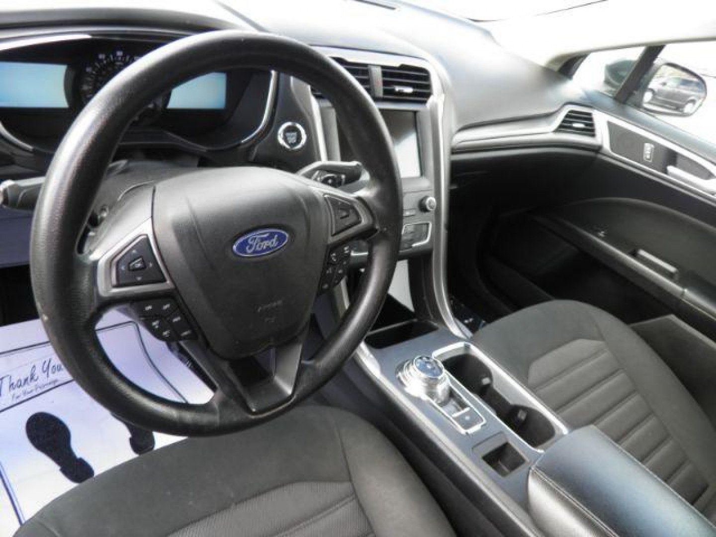 2019 Black Ford Fusion SE (3FA6P0T95KR) with an 2.0L I4 engine, AT transmission, located at 15520 McMullen Hwy SW, Belair, MD, 21502, (301) 729-3700, 39.581375, -78.846451 - Photo#2