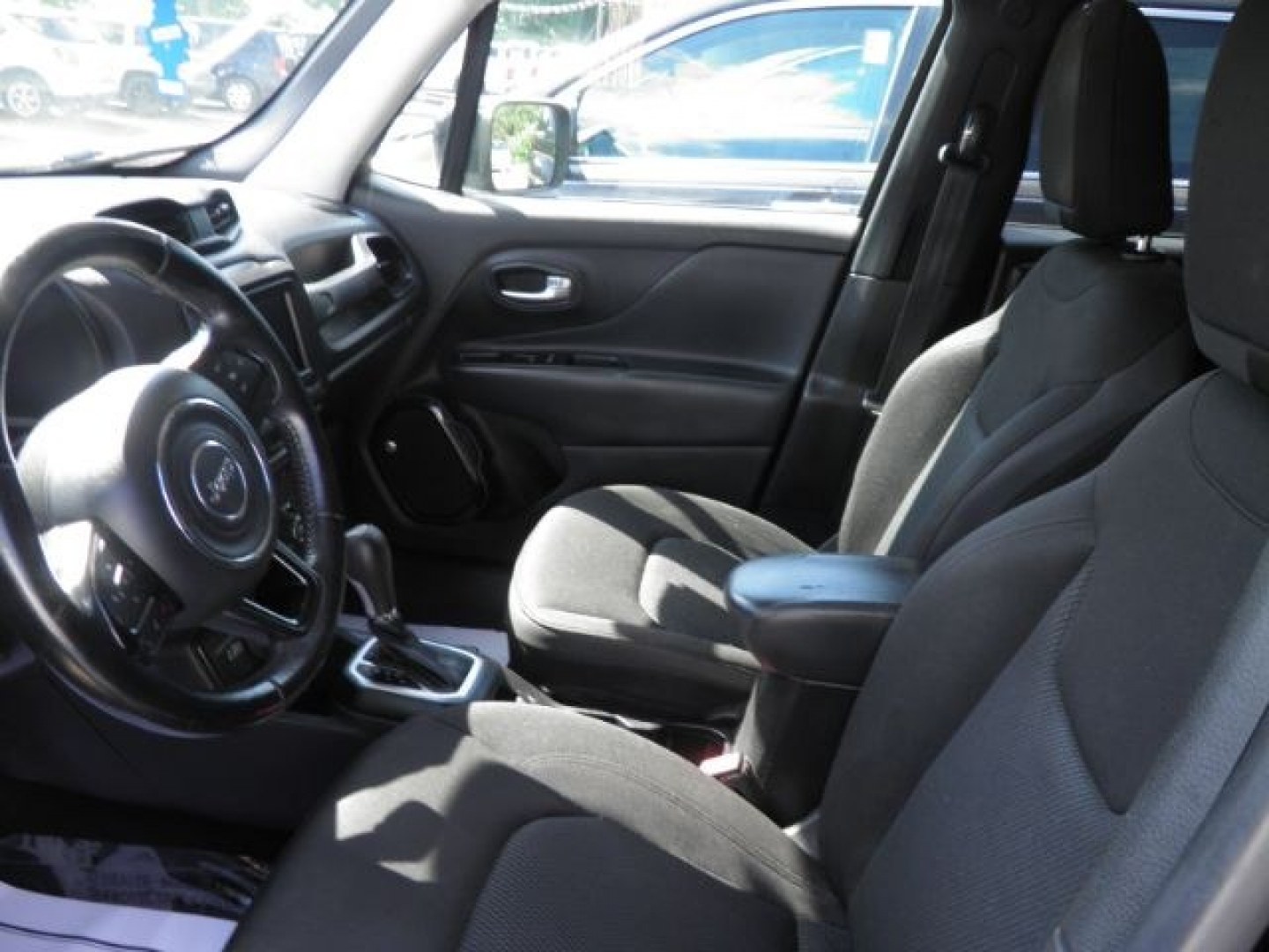 2019 BLACK Jeep Renegade Altitude 4x4 (ZACNJBBB5KP) with an 2.4L L4 engine, located at 19521 New George's Creek Rd SW, Barton, MD, 21521, (301) 463-2404, 39.524323, -79.017906- Photo#1