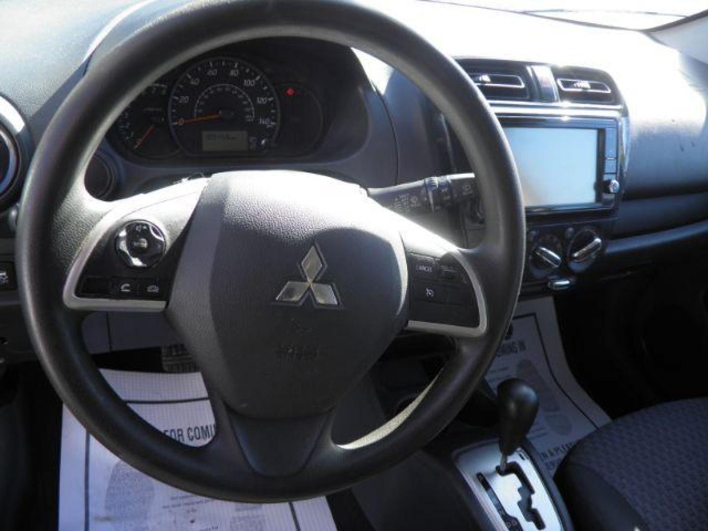 2019 Orange Mitsubishi Mirage ES 5M (ML32A3HJ6KH) with an 1.2L I3 engine, AT transmission, located at 19521 New George's Creek Rd SW, Barton, MD, 21521, (301) 463-2404, 39.524323, -79.017906- Photo#2