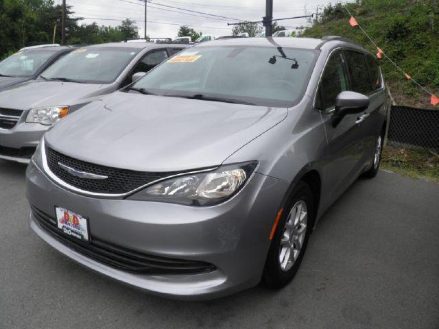 2020 Silver Chrysler Voyager LXI (2C4RC1DG0LR) with an 3.6L V6 engine, AT transmission, located at 15520 McMullen Hwy SW, Belair, MD, 21502, (301) 729-3700, 39.581375, -78.846451 - Photo#0