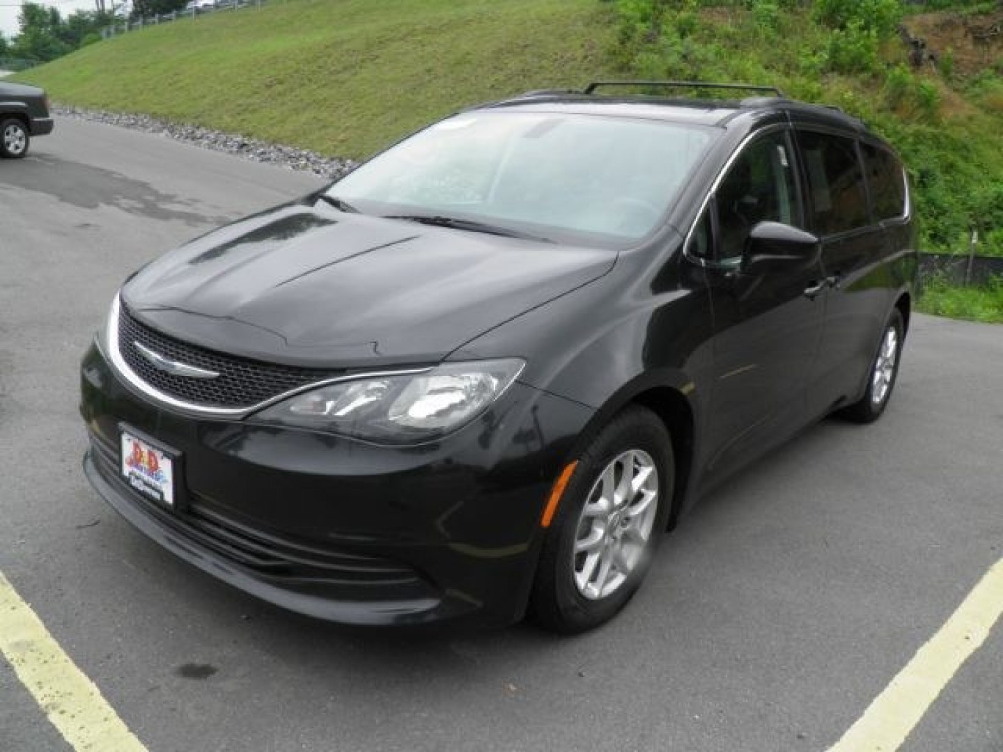 2020 BLACK Chrysler Voyager LXI (2C4RC1DGXLR) with an 3.6L V6 engine, AT transmission, located at 15520 McMullen Hwy SW, Belair, MD, 21502, (301) 729-3700, 39.581375, -78.846451- Photo#0