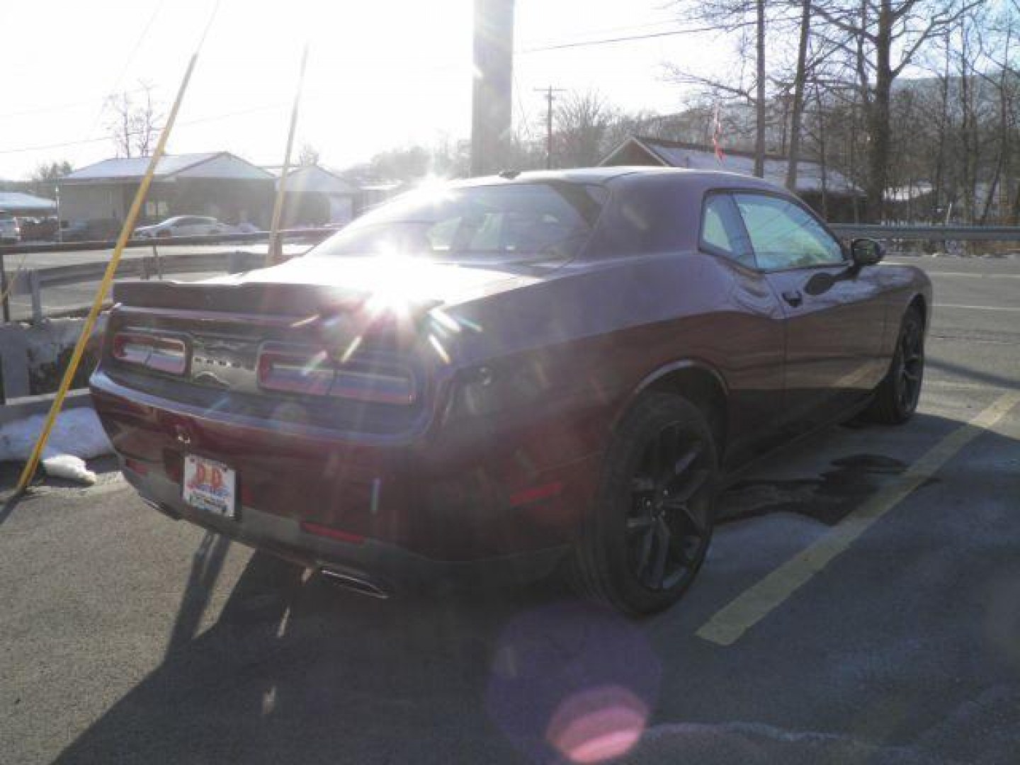 2020 Maroon /Black, cloth Dodge Challenger SXT (2C3CDZAG1LH) with an 3.6L V6 engine, AT transmission, located at 15520 McMullen Hwy SW, Belair, MD, 21502, (301) 729-3700, 39.581375, -78.846451 - FOR A BETTER PRICE CALL PAUL AT 301-268-8150 - Photo#9