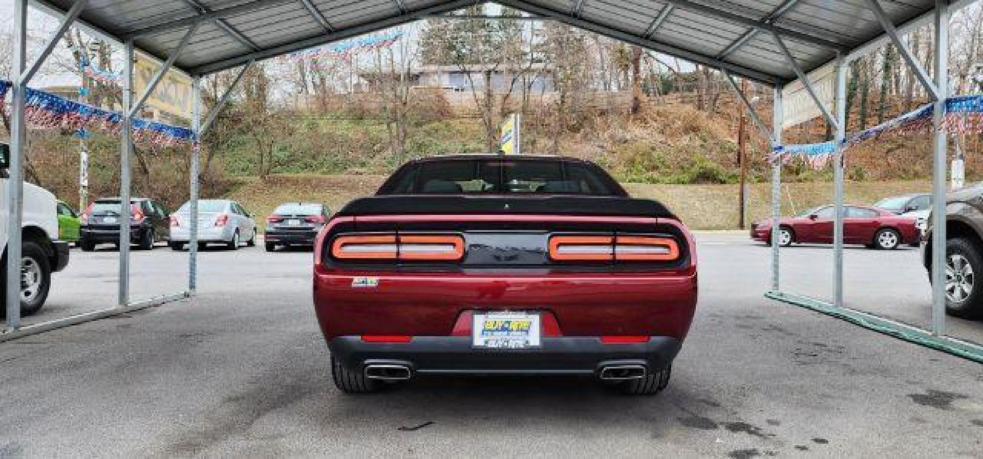 2020 Maroon /Black, cloth Dodge Challenger SXT (2C3CDZAG1LH) with an 3.6L V6 engine, AT transmission, located at 15520 McMullen Hwy SW, Belair, MD, 21502, (301) 729-3700, 39.581375, -78.846451 - FOR A BETTER PRICE CALL PAUL AT 301-268-8150 - Photo#8