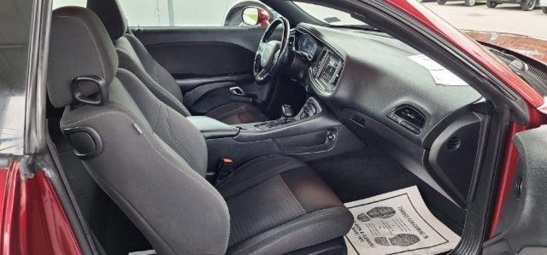 2020 Maroon /Black, cloth Dodge Challenger SXT (2C3CDZAG1LH) with an 3.6L V6 engine, AT transmission, located at 15520 McMullen Hwy SW, Belair, MD, 21502, (301) 729-3700, 39.581375, -78.846451 - FOR A BETTER PRICE CALL PAUL AT 301-268-8150 - Photo#12
