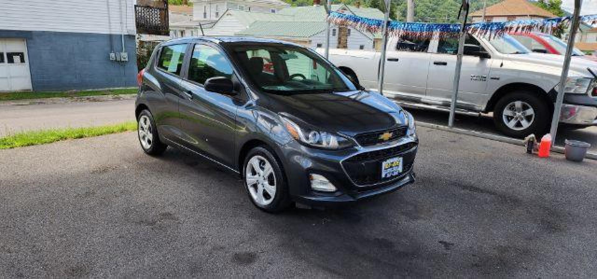 2021 GRAY /Jet Black Chevrolet Spark FWD LS Automatic (KL8CB6SA7MC) with an 1.4L 4L engine, AT transmission, located at 15520 McMullen Hwy SW, Belair, MD, 21502, (301) 729-3700, 39.581375, -78.846451 - Photo#0