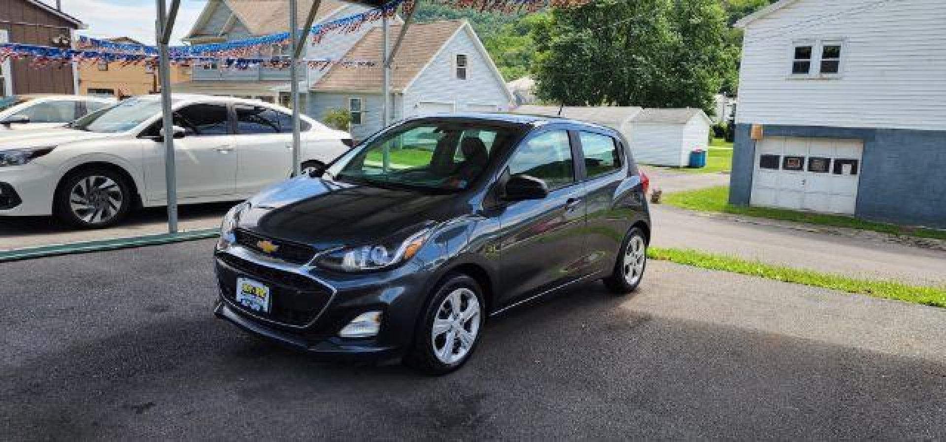 2021 GRAY /Jet Black Chevrolet Spark FWD LS Automatic (KL8CB6SA7MC) with an 1.4L 4L engine, AT transmission, located at 15520 McMullen Hwy SW, Belair, MD, 21502, (301) 729-3700, 39.581375, -78.846451 - Photo#2