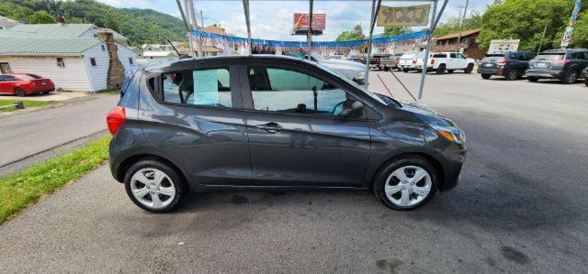 2021 GRAY /Jet Black Chevrolet Spark FWD LS Automatic (KL8CB6SA7MC) with an 1.4L 4L engine, AT transmission, located at 15520 McMullen Hwy SW, Belair, MD, 21502, (301) 729-3700, 39.581375, -78.846451 - Photo#12