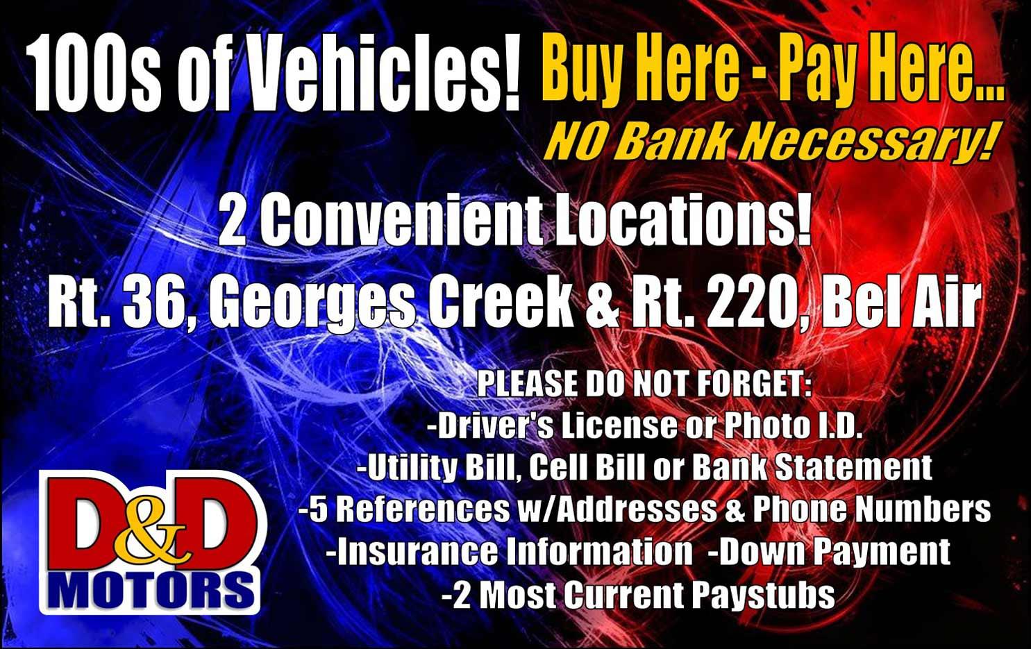 Used Cars Barton MD,PreOwned Autos Cumberland Maryland,Buy Here Pay